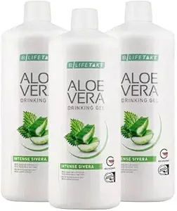 LR Lifetakt Aloe Vera Drinking Gel Intense Sivera Health Care Women Men Drink Every Day Natural Treatment Set of 3-1000 ml./33.3 fl.oz