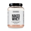 NAKED φράουλα σκόνη πρωτεΐνης Whey, μόνο 3 συστατικά, 25g χόρτο Whey πρωτεΐνη σκόνη, βοήθεια μυϊκή ανάπτυξη & ανάκτηση - 24 εξυπηρετούν
