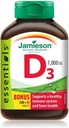 Βιταμίνη D3 1.000 IU Bonus -240 tabs Μάρκα: Jamieson Laboratories