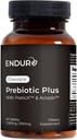 Προϊόντα αντοχής ENDUR Prebiotic Plus με Actazin & PreticX Complex, σας βοηθά να αισθανθείτε ελαφρύ, άνετο και αυτοπεποίθηση κάθε μέρα, χωρίς γλουτένη, 60 δισκία