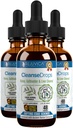 Cleanse Drops - Advanced Kidney & Gallbladder Cleanse Υποστήριξη συμπλήρωμα - Υγρή Παράδοση για Καλύτερη Απορρόφηση - Chanca Piedra Χρησιμοποιείται στο Αμαζόνιο τροπικό δάσος