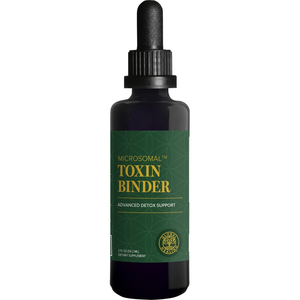 Global Healing Center - Μικροσωματικό τοξίνη Binder - Υποστήριξη Detox - 2 Fl Oz
