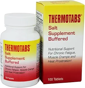 Thermotabs Salt Supplement, Buffered, 100 Tablets