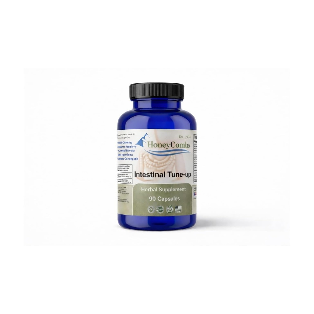 HoneyCombs Εντερικό τόνο-Up – Herbal Bowel Detox και Φυσικό δυσκοιλιότητα Ανακούφιση – Ενήλικες Λαξευτικό βοτάνων, δυσκοιλιότητα ανακούφιση, Εντεροκαθαριστής & Colon, 90 κάψουλες