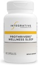 Ολοκληρωτικά Θεραπευτικά ProThrivers Wellness Sleep - Sleep Support Supplement for Adults* - Υποστήριξη με Μελατονίνη & Μαγνήσιο - Vegan, Gluten-free & Dairy-Free - 60 Κάψουλες (60 Σερβιέτες)