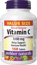 Webber Naturals Vitamin C Timed Release 1000mg, 150 tabs