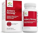 Terry Naturally Artery Strong - Cardio Health & Vascular Elasticity and Strength Support - Cardiovascular Support Supplement with Vitamins A & D3 - Aids Blood Vessel Elasticity - 60 Softgels
