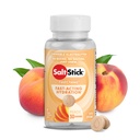 SaltStick Electrolyte FastChews - 60 Ροδάκινα Μασώμενα Ηλεκτρολυτικά Δισκία - Αλάτι Δισκία για Δρομείς, Αθλητική Διατροφή, Ηλεκτρολυτικά Μασάγια για Ενυδάτωση