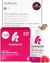 Healthycell Telomere Length Healthy Aging + Heart & Vascular Health Supplements for Women & Men Bundle