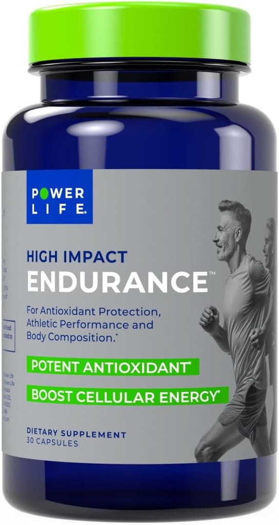 POWERLIFE υψηλής αντοχής επιπτώσεις Ασταξανθίνη και ElevATP Αθλητική Απόδοση συμπλήρωμα υποστήριξης, 30 κάψουλες