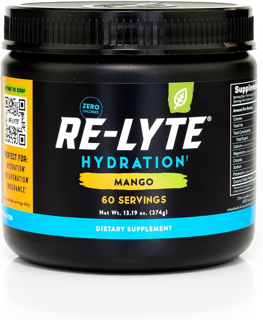 REDMOND Re-Lyte Ενυδάτωση Ηλεκτρολυτικό Μείγμα σκόνης (Mango)