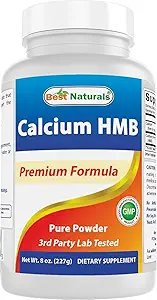 Best Naturals HMB (Beta-Hydroxy Beta-Methylbutyrate) Pure Powder 8 OZ