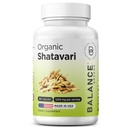 Βιολογικό Shatavari 1200mg, 60 κάψουλες - Βιταμίνες υποστήριξης της γαλουχίας, Ορμονική Ισορροπία για τις γυναίκες, Σπαράγγια Racemosus Root