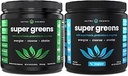 NutraChamps Super Greens Berry & Super Greens Tropical Bundle - 2 Month Supply