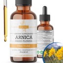 Arnica Liquid Extract – Χωρίς αλκοόλ, Vegan, υποστηρίζει την αποκατάσταση των μυών & κοινή άνεση, γρήγορη απορροφώντας την απόχρωση, Made in USA – 2 Fl Oz