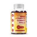 Vitamatic Sugar Free Βιταμίνη D3 5000 IU - 120 Gummies - Μεγάλη Γεύση - Υγιή Οστά, Mood & ανοσοποιητικό σύστημα Λειτουργία - Μη ΓΤΟ - 120 Μερίδες (5000 IU)