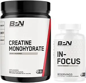 BARE ΕΠΙΔΟΣΕΙΣ ΔΙΑΤΡΟΦΗ BPN Creatine Monohydrate & in-Focus Brain Support Bundle