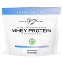 Muscle Feast Grass-Fed Whey Protein Concentrate Powder, All Natural, Hormone Free Pasture Raised Whey Protein Powder for Women & Men, Clean, Non-GMO & Gluten Free Whey Concentrate - Unflavored, 5lb