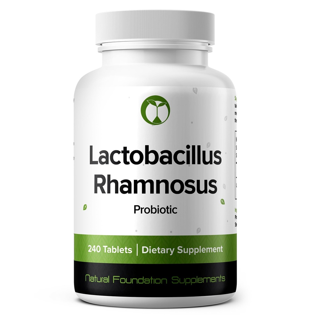 Lactobacillus Rhamnosus Probiotic Supplement 240 Δισκία 3 Δισεκατομμύρια CFU Προβιοτικά για Άνδρες & Γυναίκες Υποστηρίζει την Εντερική Επιπεφυκίτιδα & Υγεία των Ούρων (240, Lactobacillus Rhamnosus)