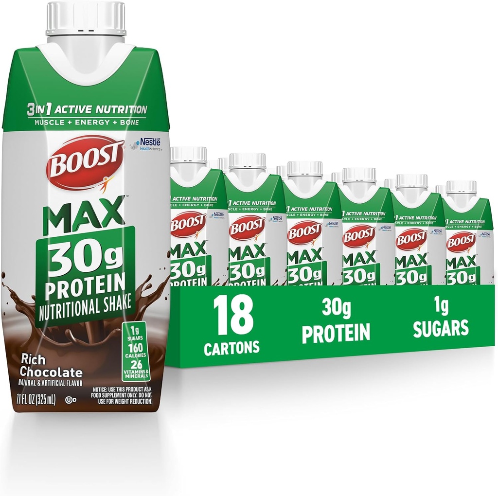 MAX Protein Shakes Ready to Drink - 30g Υψηλή πρωτεΐνη Shake - Σοκολάτα 