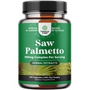 Extra Strength Saw Palmetto Extract - Advanced Herbal Complex for Hair Health and Urinary Support with Plant Sterols & Flavonoids - Poent Herbal Supplement with 500mg per Serving - 200 Caps
