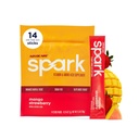 AdvoCare Spark - Energy Drink Mix - Συμπλήρωμα Βιταμίνης & Αμινικού Οξέως - Υποστηρίζει Ενέργεια & Εστίαση* - Φορητή Ανοσολογική Υποστήριξη* - Χωρίς ζάχαρη - Φράουλα Μάνγκο, 14 Stick Packs (3.5 oz)