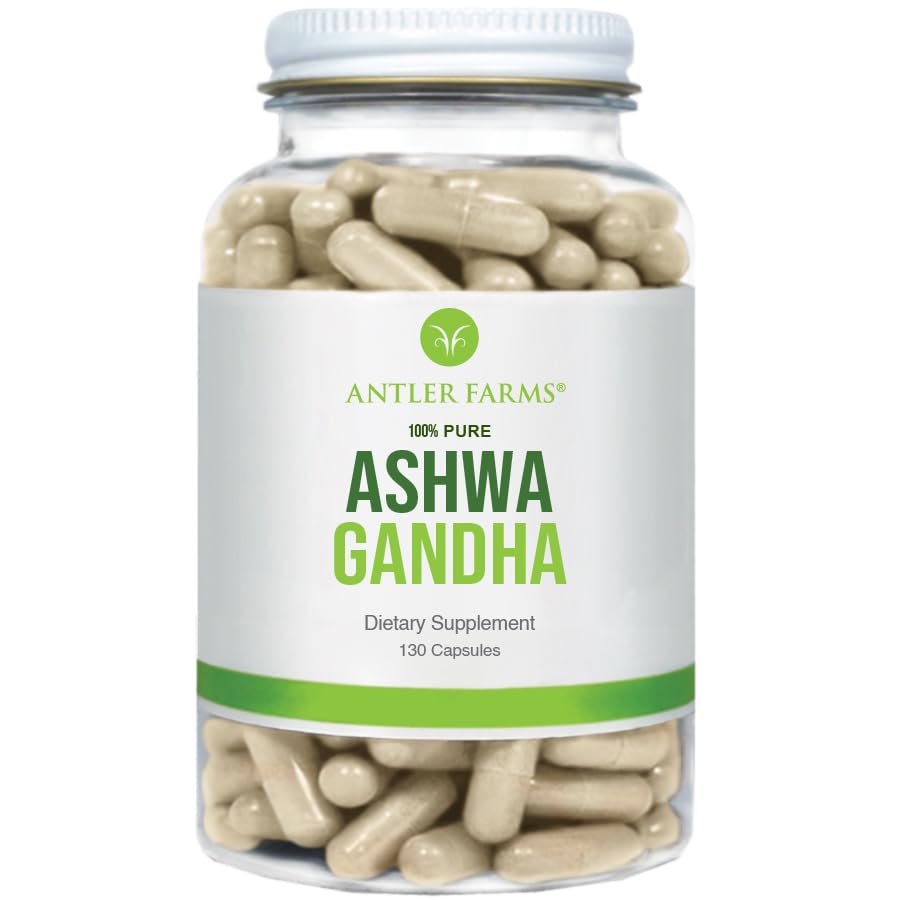 Αγρόκτημα μυρμηγκιών – 100% Pure Ashwagandha Root και Ashwagandha Root Extract, 130 κάψουλες, 1200mg – Standardized to 5% withanolides, Ενισχύει την ψυχική απόδοση, την ενέργεια, και την ασυλία