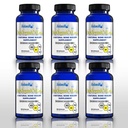 Plus - Organic Plant Base Source of Calcium Supplement with Vitamin D3, k2, Magnesium Glycinate and Manganese (720 Count) Pack of 6
