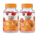 Βιταμινη D3 + Βιταμίνη K2 Kids + Βιταμίνη D Kids, Gummies Bundle - Μεγάλη γεύση, συμπλήρωμα βιταμίνης, χωρίς γλουτένη, GMO δωρεάν, Μασώμενα Gummy