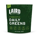 Laird Superfood Prebiotic Daily Greens Powder – Ουσιώδεις Βιταμίνες & Ορυκτά - Προβιοτικές Ίνες, Προσαρμογές και Φρούτα & Λαχανικά – Υποστηρίζει την Υγεία των Ούρων – Μη ΓΤΟ, Vegan - 14,8 oz Bag, Συσκευασία του 1