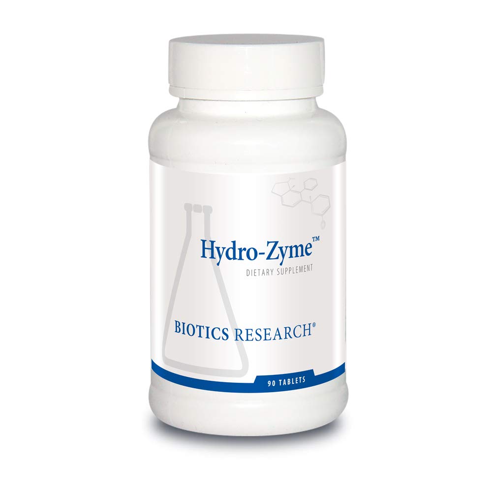Biotics Research Hydro- Zyme Digestive Support, Περιέχει υδροχλωρική βηταΐνη, Υποστηρίζει Υγιεινό Γαστρικό pH 90 δισκία
