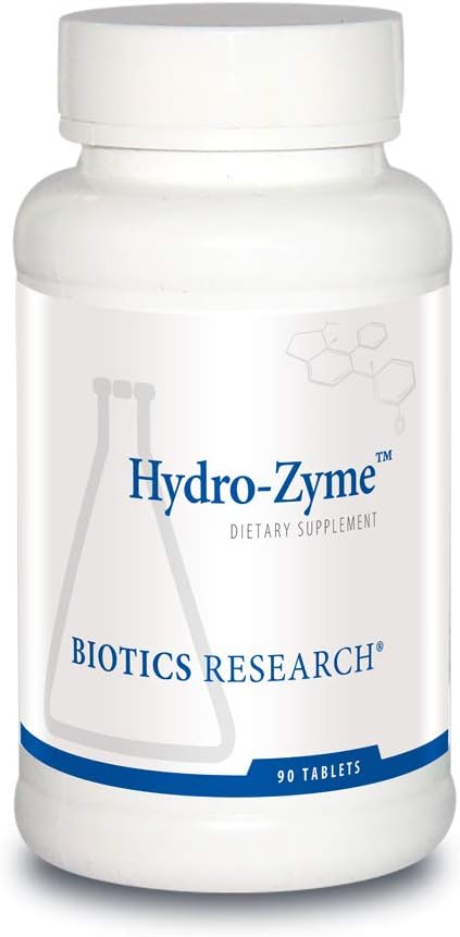Biotics Research Hydro- Zyme Digestive Support, Περιέχει υδροχλωρική βηταΐνη, Υποστηρίζει Υγιεινό Γαστρικό pH 90 δισκία