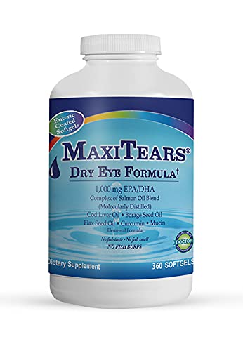 MaxiTears® Dry Eye Formula - 360 Ct - 1 φιάλη