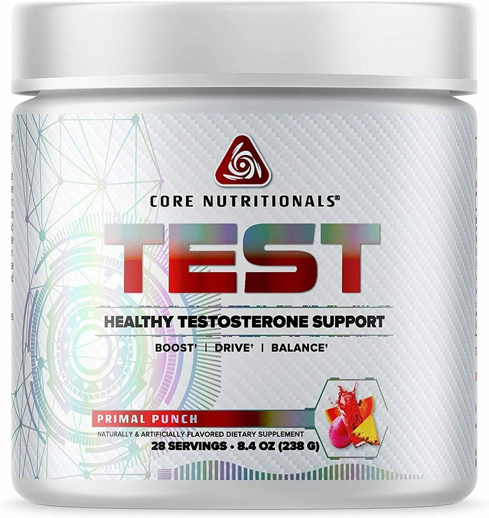 Core Nutritionals Test Vitality & Testosterone Support 