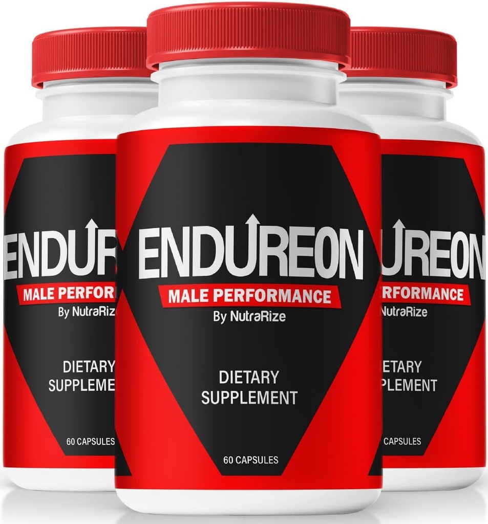(3 Pack) Ανδρικά χάπια απόδοσης Endureon - Original Ανδρική Φόρμουλα με φυσικό μείγμα για την υποστήριξη της απόδοσης, Stamina και της ενέργειας 