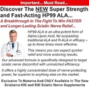 Sciatica Nerve Support Supplement with 900 mg HP- 99 Alpha Lipoic Acid Formula - Max Strength ALA for Feet Hands Fingers Legs - Ultra Poent 18 in 1 Natural Peripheral Nerve Vitamins - 180 Caps