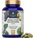 Abundant Earth Whole Food Multivitamin for Women Daily Multi Vitamins Supplements for Men Mens Multivitamins + B Complex, Probiotic Multi Enzyme, Omegas for Organic Energy Mood Digestion 90ct-2pk