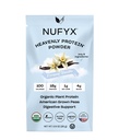 NUFYX® • Heavenly Protein® Powder • World’s Finest 100% Organic American Grown Peas • Vegan • Χωρίς γλουτένη • Low Carb (Κρεμώδης βανίλια, πακέτο)