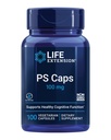 Life Extension PS Caps, phosphatidylserine, for Cognitive Performance, Gluten-Free, Non-GMO, Vegetarian, 100 Capsules