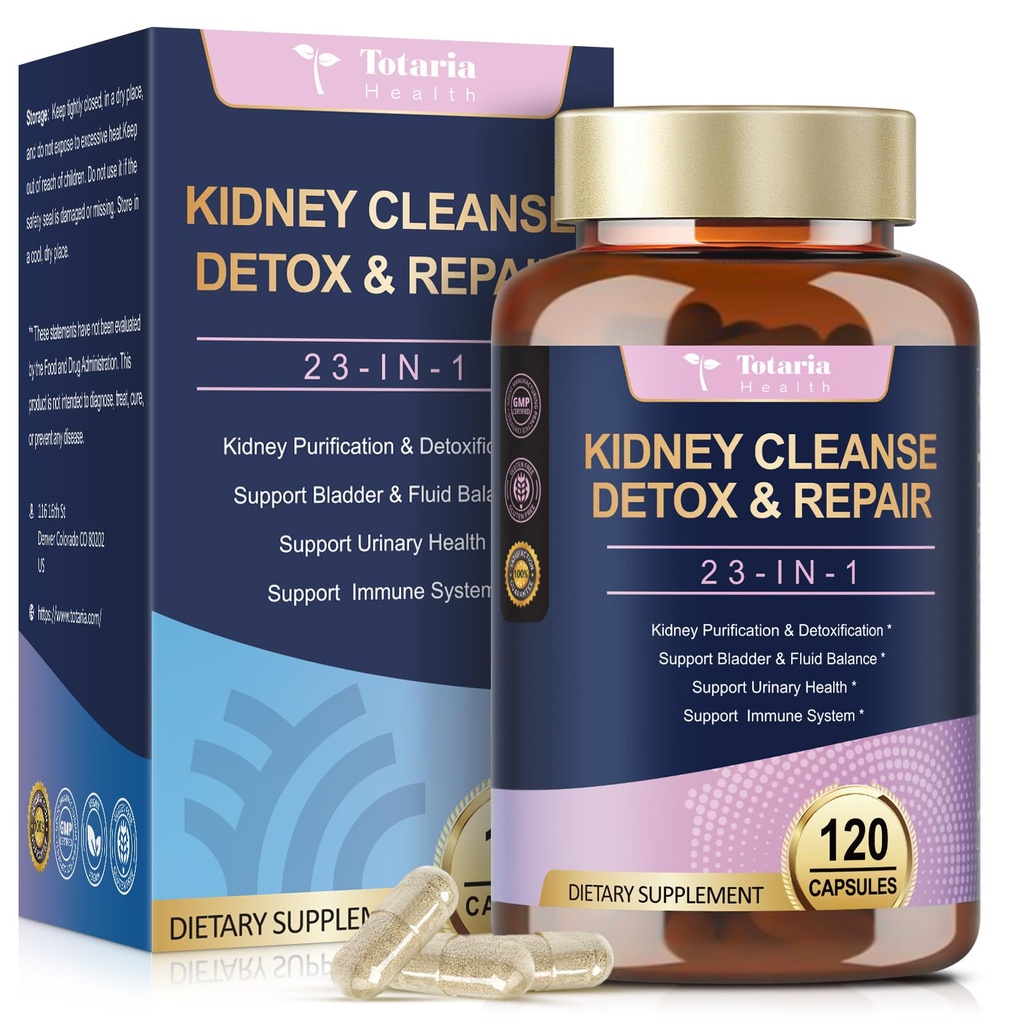 Εκκαθάριση νεφρού Detox & Επισκευή, Chanca Piedra & χάπια κράνμπερι για τον έλεγχο της ουροδόχου κύστης, Υποστήριξη μέγιστης αντοχής ούρων ανακούφιση για νεφρών πέτρας Breaker, Cranberry Urinary Tract Health for Woman