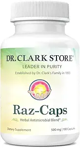 Dr. Clark Raz-Caps Supplement, 500mg, 100 Ζελατίνες Κάψουλες
