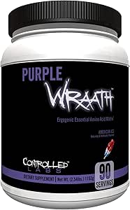 Purple Wraath, 90 Servings by Controlled Labs