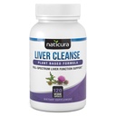 Liver Cleanse Plant Based Formula - Vegan Full-Spectrum Supplement with Milk Thistle, Vitamin C and Zinc for Liver Function and Immune Support - 120 Κάψουλες - Χωρίς πληρωτικά ή ΓΤΟ