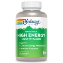 SOLARAY Once Daily High Energy Multivitamin for Women and Men - Ενεργειακά Συμπληρώματα - Immune Support w/Vitamin C, A, D and E, Vitamin B Complex, Trace Minerals, 60-Day Εγγύηση, 120 Serv, 120 VegCaps