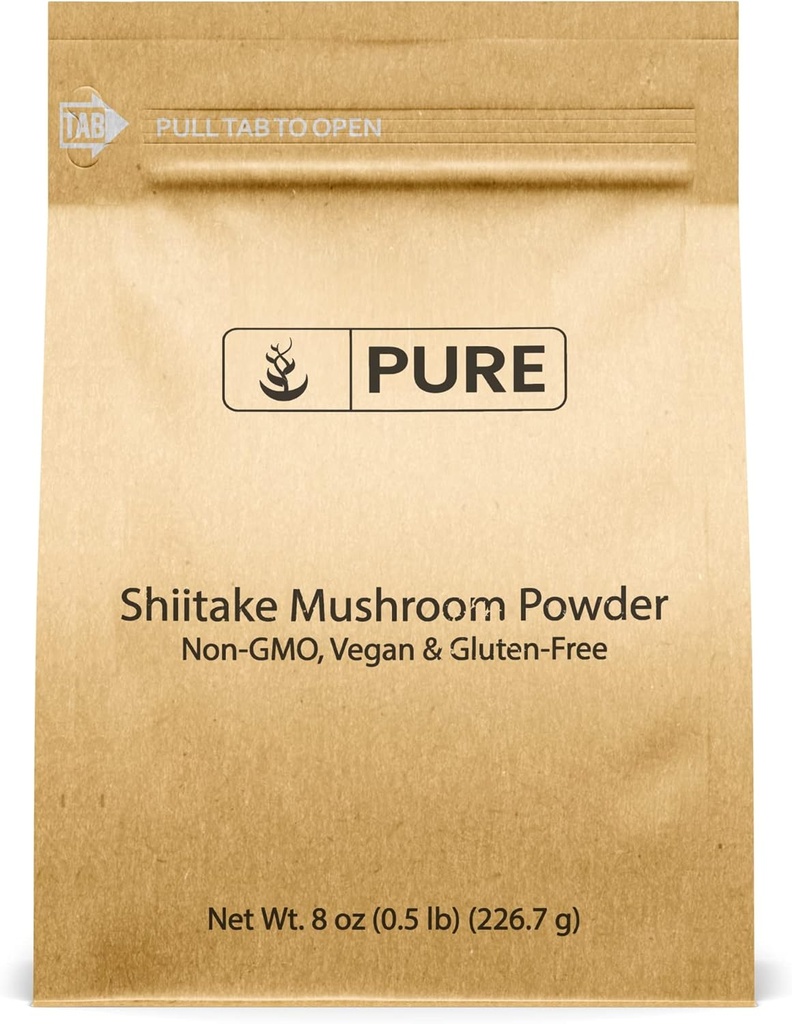ΑΡΩΜΑ ΑΡΧΙΚΑ ΣΥΣΤΑΤΙΚΑ Shiitake Mushroom (8oz) Μαύρο Δάσος Mushroom, Herbal Extract, παραδοσιακό συμπλήρωμα.