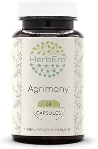 HerbEra Agrimony 60 Κάψουλες, 400 mg, Agrimony (Agrimonia Eupatoria) Αποξηραμένα Βότανα (60 Κάψουλες)
