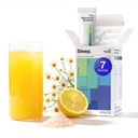 Sleep Aid Powder - Ηρεμηστικό ποτό για βαθύ ύπνο με λιποσωμικό σαφράν, μαγνήσιο & PharmaGABA Μελατονίνη-δωρεάν φυσικό συμπλήρωμα για τη μείωση του στρες και τη βελτίωση της ποιότητας ύπνου χαμομήλι λεμονάδα 7 ραβδιά