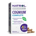 Natrol Congnium Complete, Συμπλήρωμα διατροφής για την υγεία του εγκεφάλου, Συμπληρώματα υγείας του εγκεφάλου για ενήλικες, 60 κάψουλες, 30 ημέρες προσφοράς