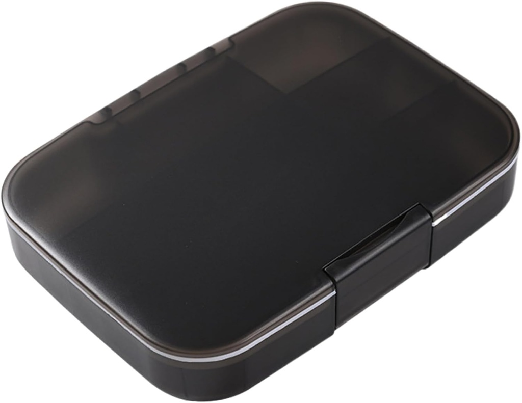 Μεγάλος διοργανωτής χαπιών 9 Διαμερίσματα Θήκη χαπιών Moistureproof κουτί χαπιών με μετακινήσιμο χωρισμό Φορητό κουτί tablet για το ιχθυέλαιο, συμπλήρωμα βιταμίνης εργαλείο