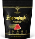 Ambrosia Hydroglyph Intraworkout Formula w/BCAA + EAA + Ηλεκτρολύτες Ενυδάτωση σε σκόνη για την προστασία των μυών Lean, 0g Ζάχαρη Νηστεία Ενυδάτωση Μείγμα, Φτιαγμένο νερό w/Coconut (Strawberry Watermelon)